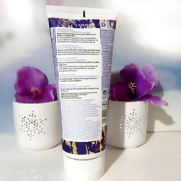 KORRES Body Milk Lavender Blossom, 200 mls / 6.76 Ounce *Brand New, Sealed - Picture 2 of 8